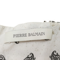 Pierre Balmain Top con reticolo di Paisley