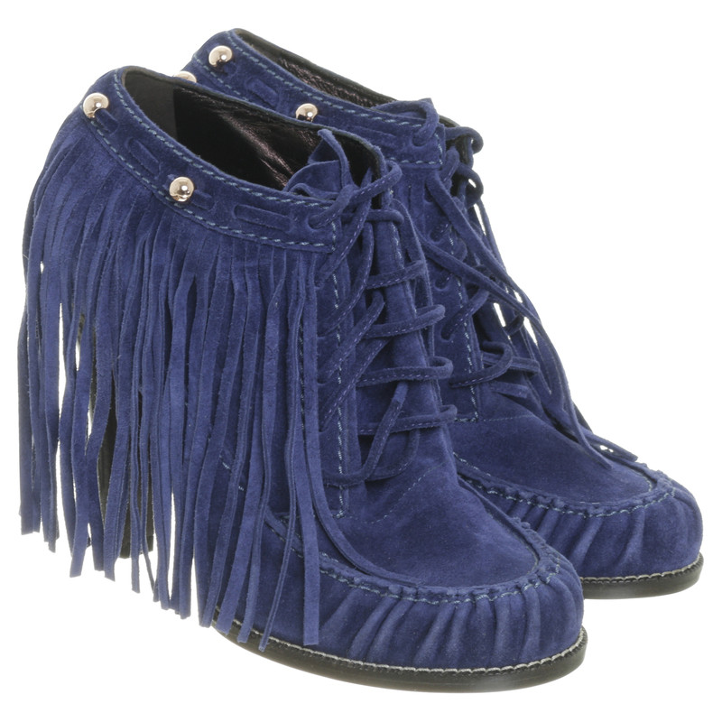 Mulberry Bottines avec franges