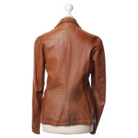 Closed Leather jacket in Brown