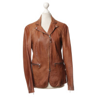 Closed Leather jacket in Brown