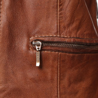 Closed Leather jacket in Brown