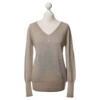 Camouflage Couture Cashmere sweater with Rhinestone