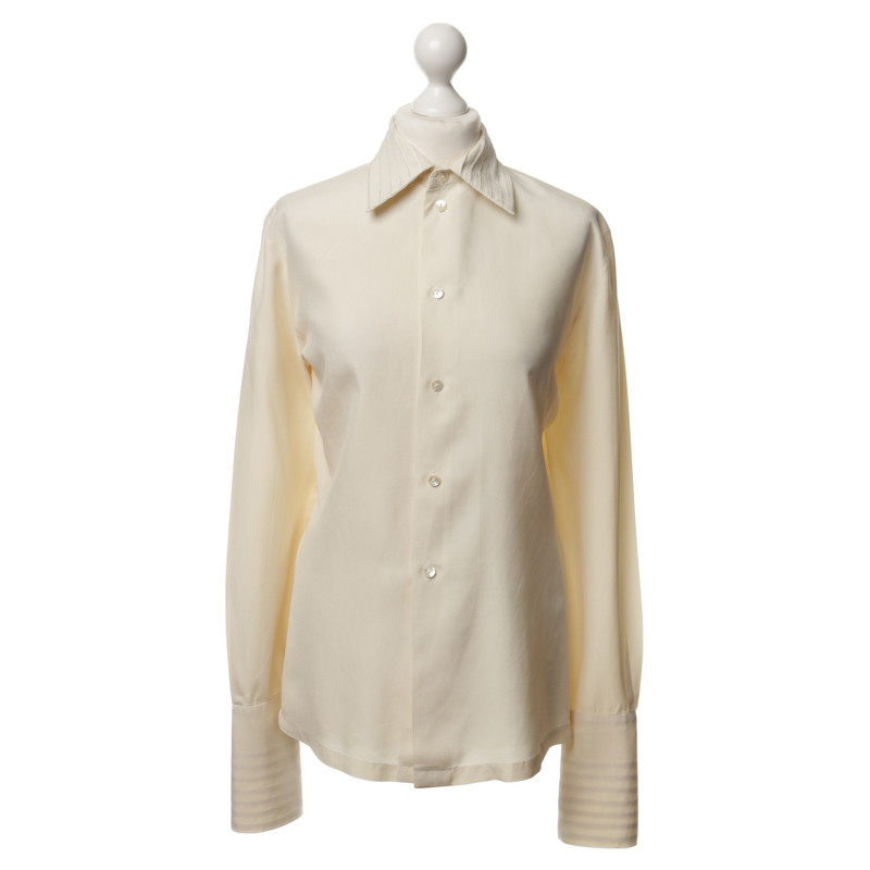 Equipment Silk blouse in cream
