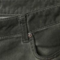 Camouflage Couture Jeans avec détails matelassés