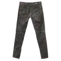 Camouflage Couture Jeans mit Muster