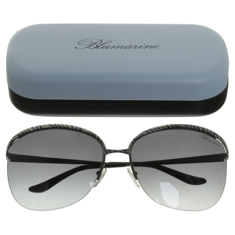 Blumarine Sonnenbrille mit Muster 