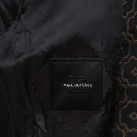 Tagliatore Blazer in black-brown with pattern
