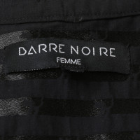 Barre Noire Hemd mit Katzen Stickerei