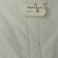 Hartford Veste avec détails de motif et cuir