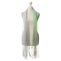 Jil Sander Silk scarf in green 