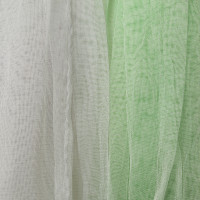 Jil Sander Foulard en soie en vert 