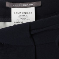 René Lezard Trousers in dark blue 