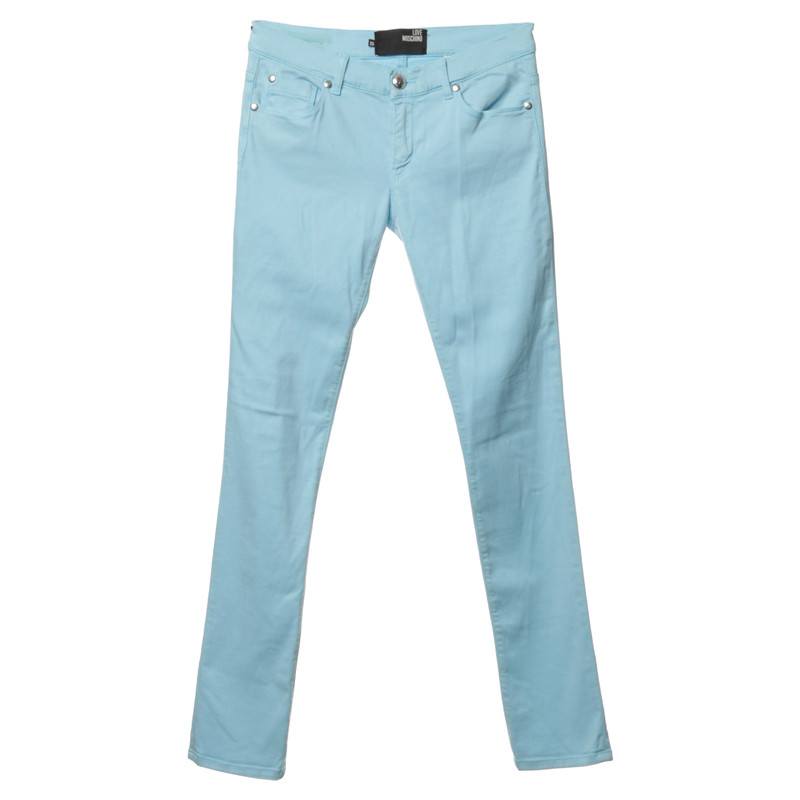 Moschino Pantaloni in azzurro chiaro 