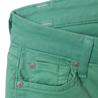7 For All Mankind Jeans in bright green 