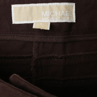 Michael Kors Cotton pants in Brown