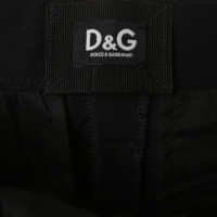 D&G Pantaloni in nero 