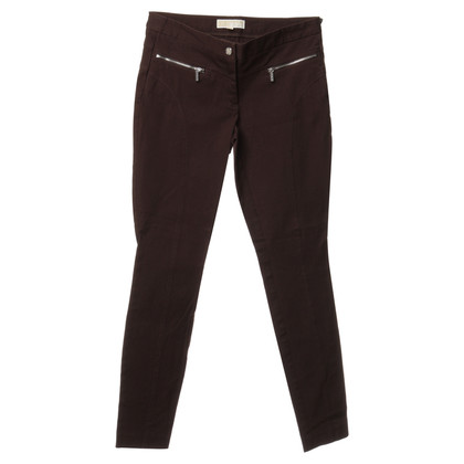 Michael Kors Pantaloni di cotone nel colore marrone