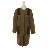 Filippa K Cappotto con inserti in suede