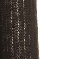 Uma Cachemire Cashmere coat in dark brown
