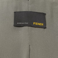 Fendi Coat with mink collar 