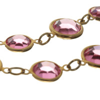 Chanel Chain with gemstones in pink 