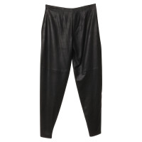 Costume National Leather pants in black 