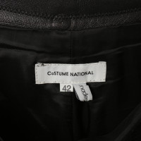 Costume National Leather pants in black 