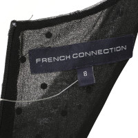 French Connection Top in metallic-look