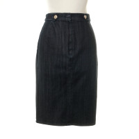 7 For All Mankind Jeans skirt in dark blue 