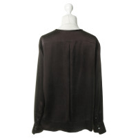 Strenesse Silk blouse in dark brown