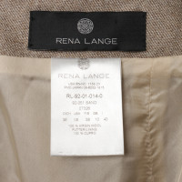 Rena Lange Wool skirt in beige