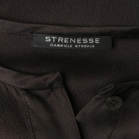 Strenesse Silk blouse in dark brown