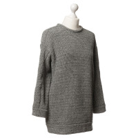 Iro Long sweater in black and white