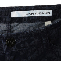 Dkny Jeans con il reticolo di velluto 