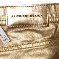 Faith Connexion Broek in goud 
