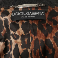 Dolce & Gabbana Cordjacke mit Leder
