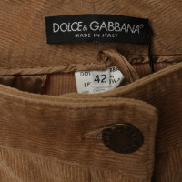 D&G Broek gemaakt van corduroy