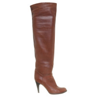 L'autre Chose Overknees in Brown