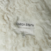 Giorgio Brato Sheepskin vest with pattern