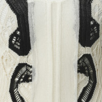 Jean Paul Gaultier Knitted top in tricolor