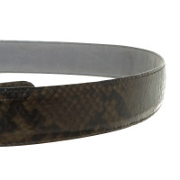 Autres marques Pierre Cardin - ceinture en cuir de serpent