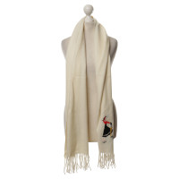 Moschino Cheap And Chic Scarf with embroidery