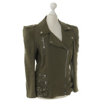 Balmain Jacke in Oliv