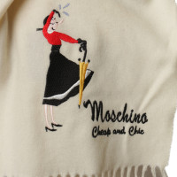 Moschino Cheap And Chic Schal mit Stickerei