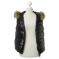 Duvetica Vest with real fur 