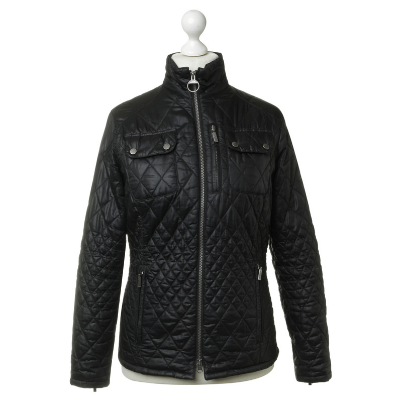 Barbour Giacca trapuntata in nero 