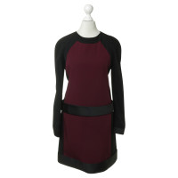 Victoria By Victoria Beckham Dress in black and Bordeaux
