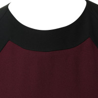 Victoria By Victoria Beckham Dress in black and Bordeaux