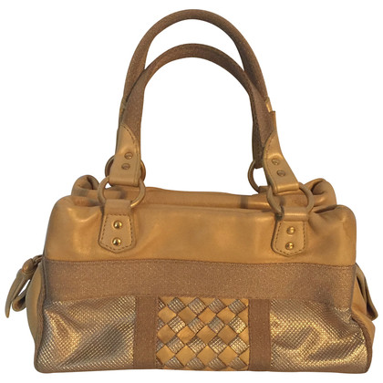Bottega Veneta Handbag in gold metallic