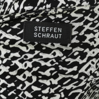 Steffen Schraut Silk dress with pattern
